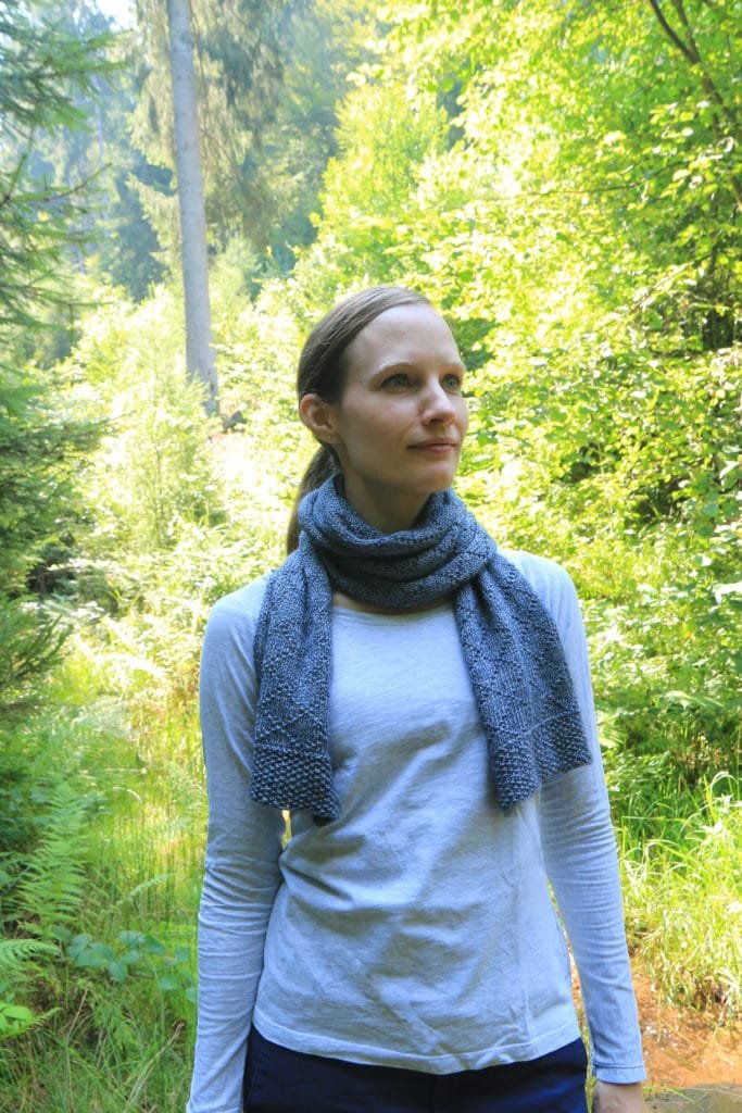 losing sight of shore wrap knitting pattern