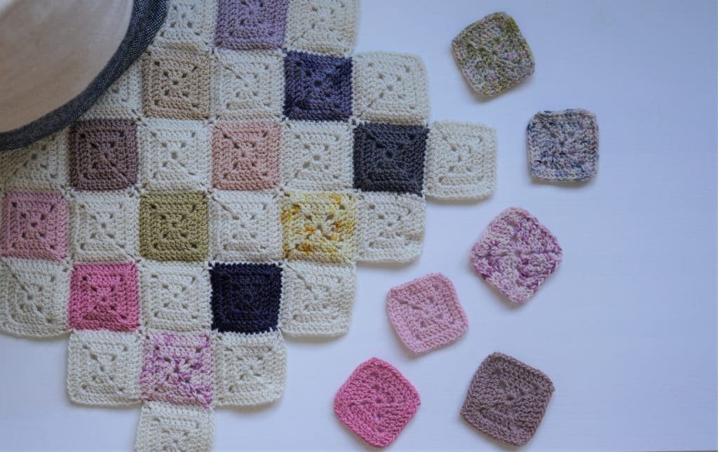battenberg blanket luster sock dk