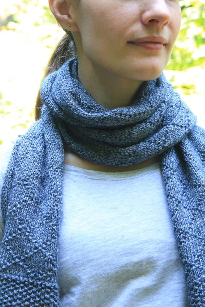 losing sight of shore wrap knitting pattern