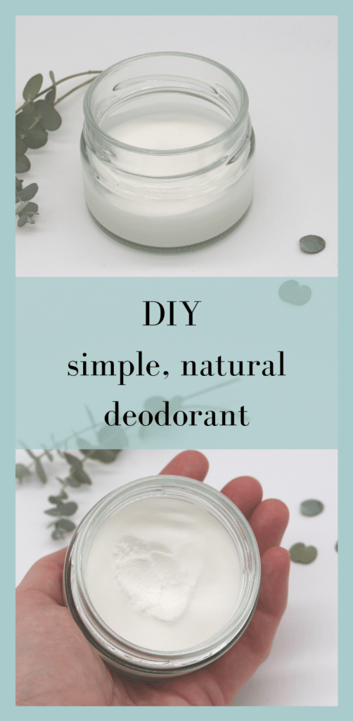 diy simple natural deodorant