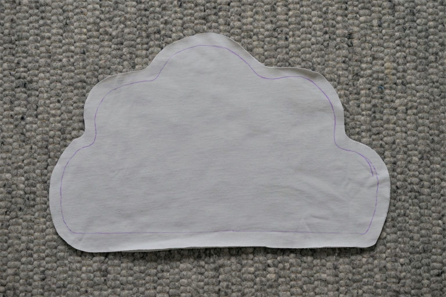 How to sew a cloud pillow - Rosemary And Pines Fiber Arts