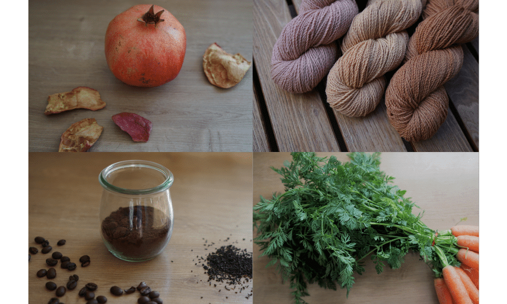 5 kitchen scraps you can use for natural dyeing overview