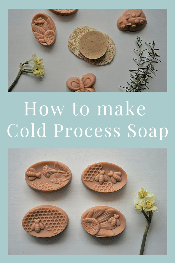 soap making for beginners pinterest graphic
