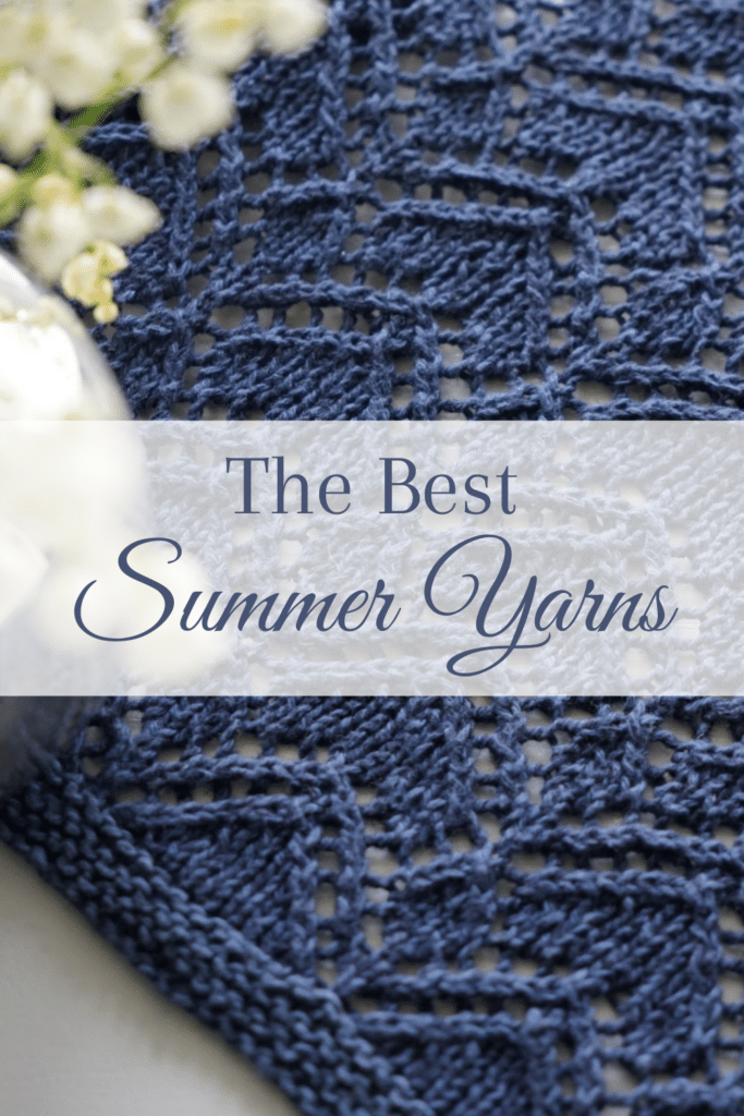the best summer yarns pinterest graphic