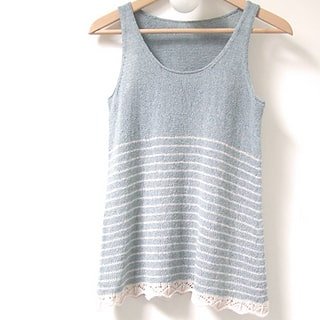 an avel knitting pattern summer top