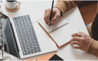 how to write and self-publish knitting patterns working environment picture