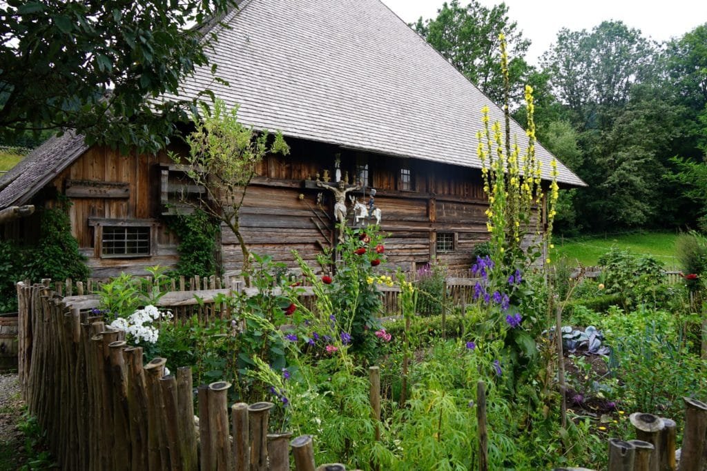 old homestead traditional for the black forest, germany
