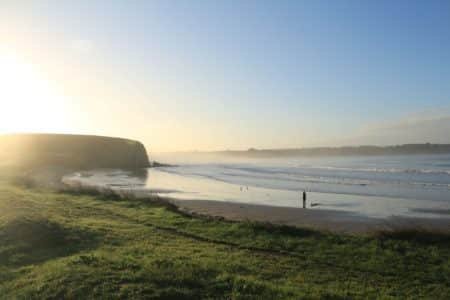 sunrise at the beach