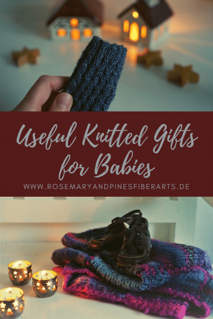useful knitted gifts for babies pinterest graphic
