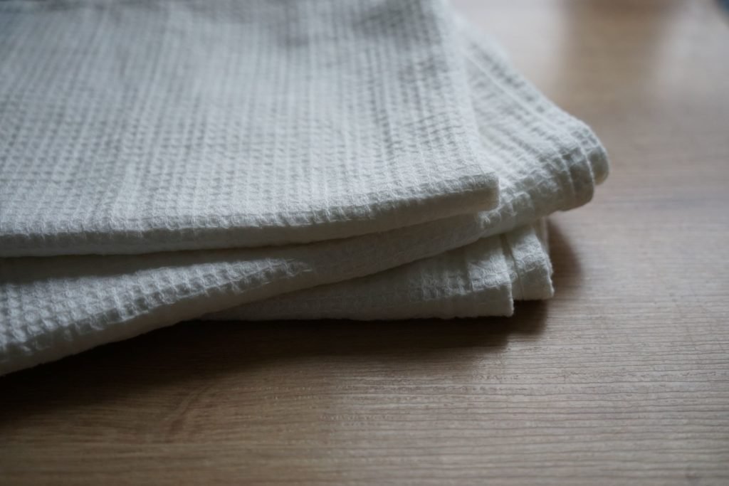 Plant Dyed Organic Cotton dish Towel - Sold in 1 or 2 pieces Set