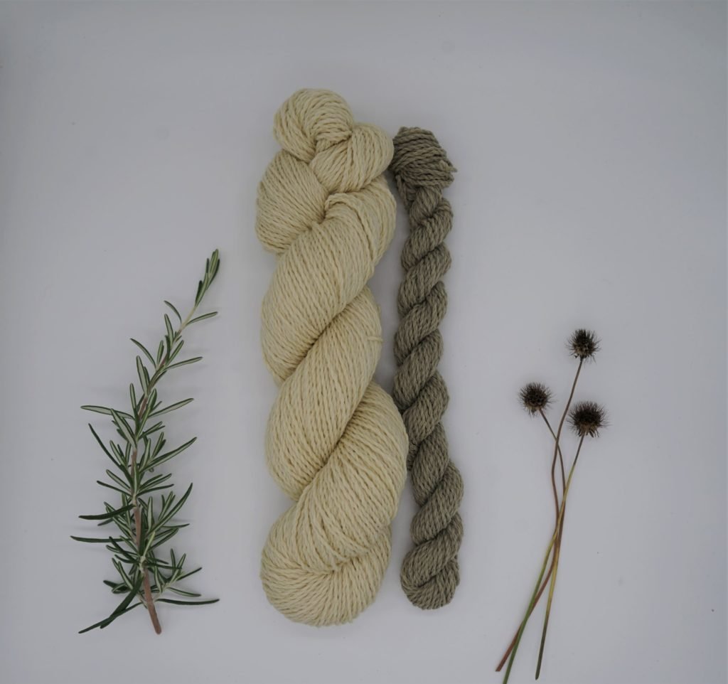 HOW TO MAKE NATURAL DYE WITH NETTLE, ORGANIC COLOR, GREEN BEIGE BROWN