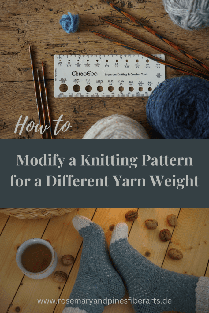 How to Modify a Knitting Pattern for a Different Yarn Weight