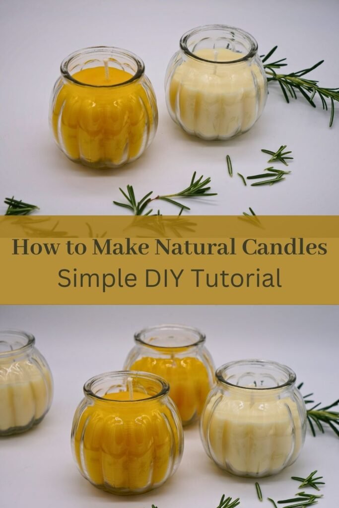 How to Make DIY Beeswax Candles With Herbs – Planted Places