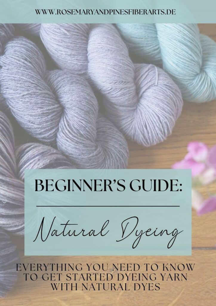 How to Dye Yarn with Natural Dyes